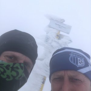 vito na vrcholu Góra Pięciu Kopców (3.2.2021 13:02)