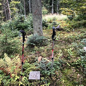 Radka D na vrcholu Demänovská Kykula (25.9.2022 9:07)