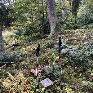 Radka D na vrcholu Demänovská Kykula (25.9.2022 14:02)