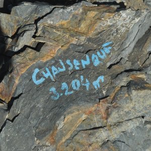 ThrasherVojti on the summit of Pointe Chassenque (25.8.2015 15:52)