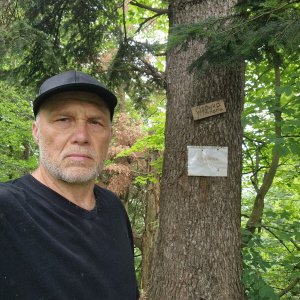 Rastislav Biarinec on the summit of Cisówka (20.6.2026 14:08)
