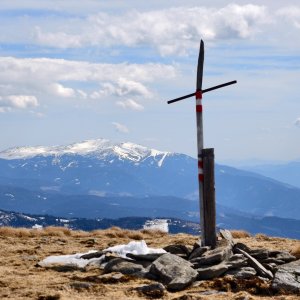 Jiří Králík on the summit of Weißenstein (6.4.2026 14:10)