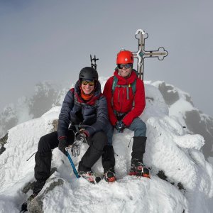 Rudolf Leška na vrcholu Gerlachovský štít (31.1.2026 12:30)