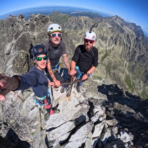 David Ryšavý on the summit of Gerlachovský štít (9.8.2026 12:23)