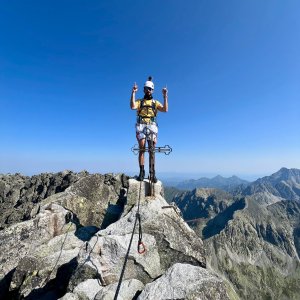 Tooros on the summit of Gerlachovský štít (4.8.2026 11:00)