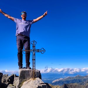 Jiří Hudec on the summit of Gerlachovský štít (5.9.2026 16:04)