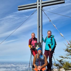 Mišule Kudlačka on the summit of Windhagkogel (19.10.2025 12:00)