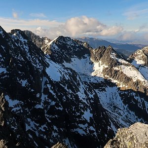 Bouřka na vrcholu Kežmarský štít (26.10.2022 13:00)