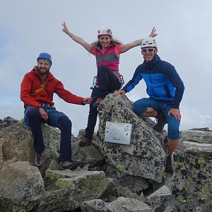 Mársy Montblanc na vrcholu Kežmarský štít (28.6.2020 12:00)