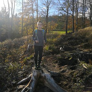 Sima na vrcholu Malá Skalka (25.10.2020 17:00)