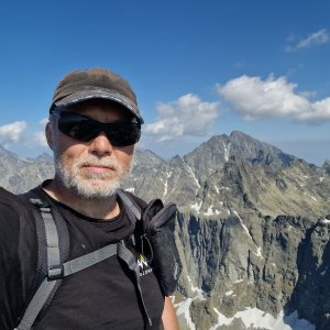 Rastislav Biarinec na vrcholu Rysy (15.6.2025 15:50)