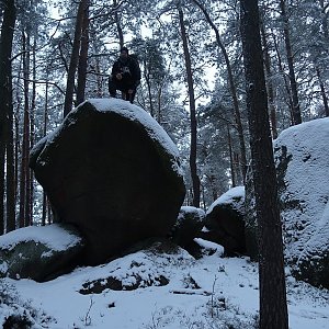 Bouřka na vrcholu Rozsocha (11.12.2021 16:06)