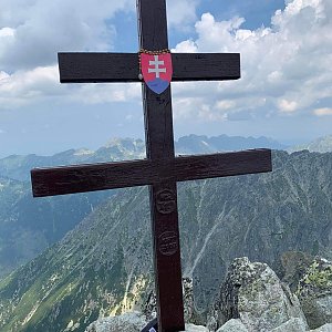 Mejla na vrcholu Kriváň (23.7.2022 11:50)