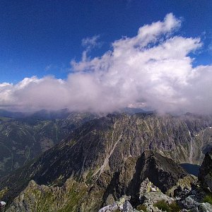 Michal Opršal on the summit of Kriváň (22.7.2020 11:08)