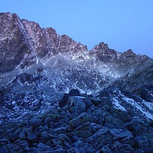 Patejl na vrcholu Lavínový štít (22.9.2019 5:13)