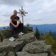 Veronika Hemerkova on peak Zwercheck