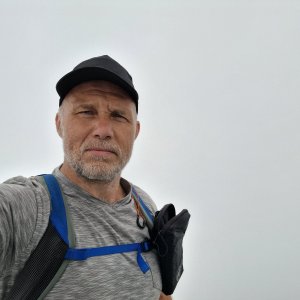Rastislav Biarinec on the summit of Chmúrna veža (22.7.2024 12:51)