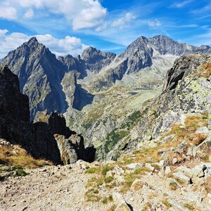 Horalka Anička on the summit of Veľká Lomnická veža (4.9.2024 12:00)
