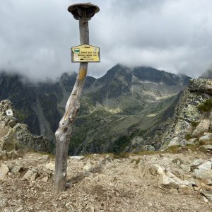 Radim on the summit of Veľká Lomnická veža (20.7.2025 10:27)