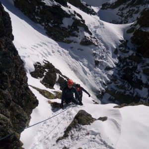 Rudolf Leška na vrcholu Bradavica (1.3.2025 13:00)