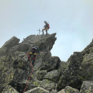 Martin Horáček na vrcholu Bradavica (15.7.2020 13:23)