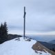 Michal Hájek na vrcholu Erzkogel
