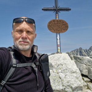 Rastislav Biarinec na vrcholu Slavkovský štít (13.6.2025 12:13)