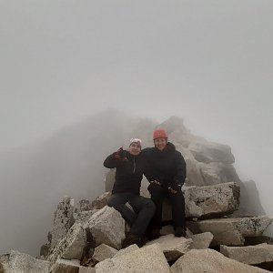 Dzanny on the summit of Pico de Aneto (29.7.2021 12:55)