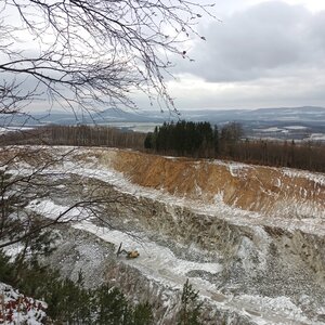 Petr Wendler na vrcholu Maršovický vrch (15.1.2024 14:56)