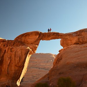Jar Faldy on the summit of Jabal Umm Fruth Bridge (11.12.2018 9:03)