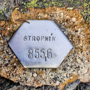 Migun1176 on the summit of Stropník (18.2.2024 14:00)