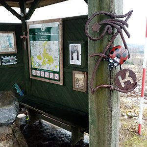 Jiřina na vrcholu Svatá hora (8.4.2023 15:04)