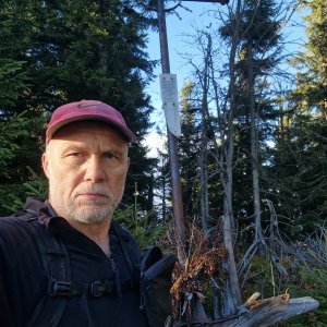 Rastislav Biarinec on the summit of Polica (12.10.2026 16:13)