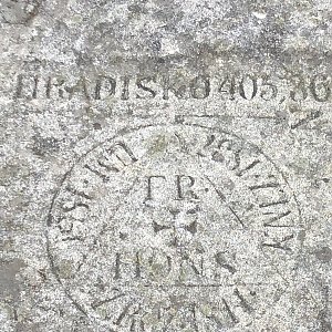 Radka D na vrcholu Hradisko (18.8.2022 11:45)