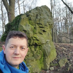 Mykas on the summit of Šedina (16.2.2024 15:26)
