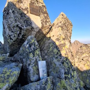 Pavel Svoboda on the summit of Štrbský štít (15.6.2025 18:40)