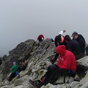 Dana na vrcholu Kôprovský štít (24.7.2019 12:49)