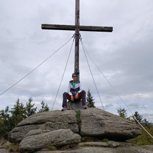 Aka on the summit of Bärenstein (18.9.2026 14:23)