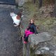 ZdenkaV na vrcholu Hukvaldy - hradní vrch (29.1.2024 16:08)