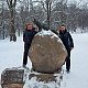 Evík na vrcholu Hukvaldy - hradní vrch (16.1.2021 13:55)