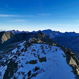 Martin Horáček na vrcholu Svinica (17.11.2021 9:21)