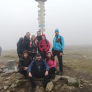 Radek na vrcholu Králický Sněžník (10.10.2020 15:15)