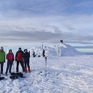 ckpaserak na vrcholu Králický Sněžník (30.12.2020 9:12)