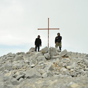 ThrasherVojti on the summit of Maja e Jezercës (10.7.2015 14:15)