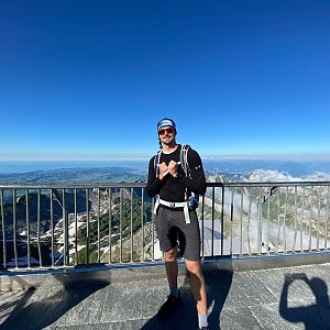 Luke na vrcholu Säntis (2.7.2022 18:06)