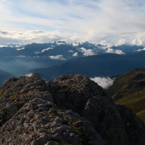 Bouřka on the summit of Monte Bondone (26.7.2025 19:02)