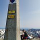 Martin Horáček on peak Baranec