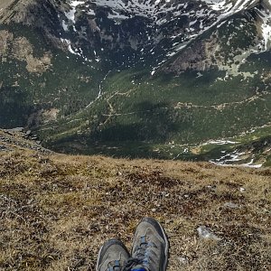 Radka Nezvalová na vrcholu Baranec (1.5.2018 13:49)