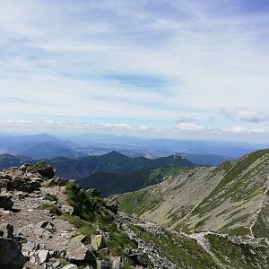 Martin Vlček na vrcholu Baníkov (29.6.2019 12:20)