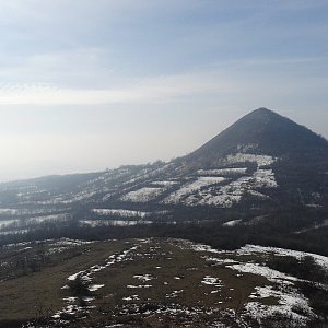 Lukáš Novotný na vrcholu Srdov (20.2.2021)
